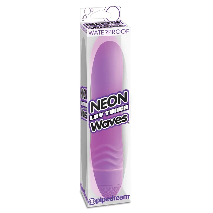 Vibrators Pipedream Neon Luv Touch Waves Purple