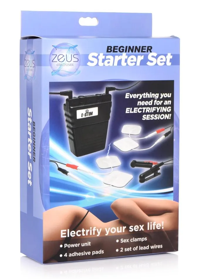 Zeus Electrosex Zeus Electrosex Powerbox The Beginner Electrosex Kit Male Sex Toys