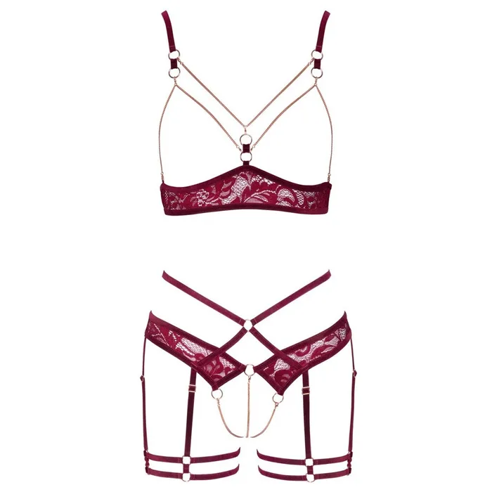 Abierta Fina Open Lace Set Red Abierta Fina Anal Abierta Fina Open Lace Set Red Abierta Fina Anal