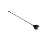 Anal LOVE IN LEATHER Crop With Feather Tickler Black