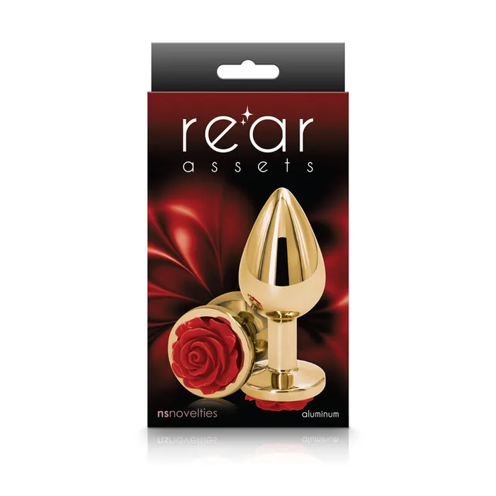 Anal NS Novelties Rear Assets Rose Medium Red