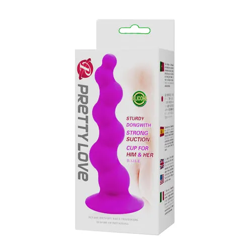 Baile Dildos Pretty Love Sturdy Dong with Strong Suction Cup