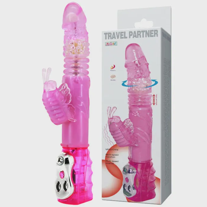 Baile Vibrators Rabbit Vibrator Pink