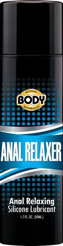 Body Action Anal Body Action Anal Relaxer Silicone Lubricant 17 Oz