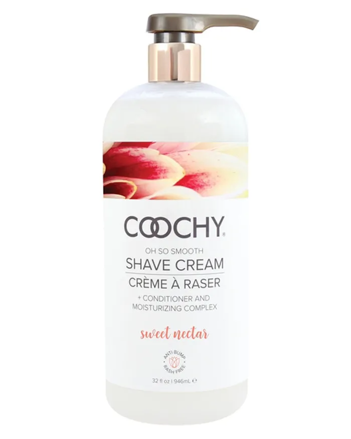 Classic Brands Vibrators Coochy Oh So Smooth Shave Cream Sweet Nectar 32 Fl Oz