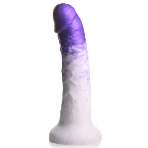 Dildos XR Brands Strap U Real Swirl Realistic Dildo Purple