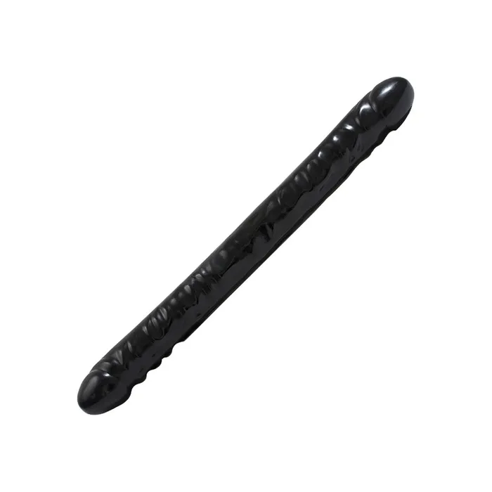 Doc Johnson Dildos Double Header 18 Inch Veined Bender Dong Black