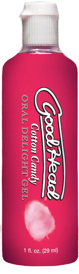 Doc Johnson Enhancers Goodhead Oral Delight Gel Cotton Candy 1 Oz Bulk