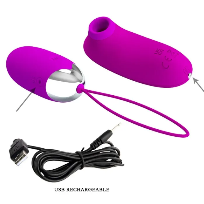 Female Sex Toys Remote Control Egg Vibe Clit Sucker Orthus PRE