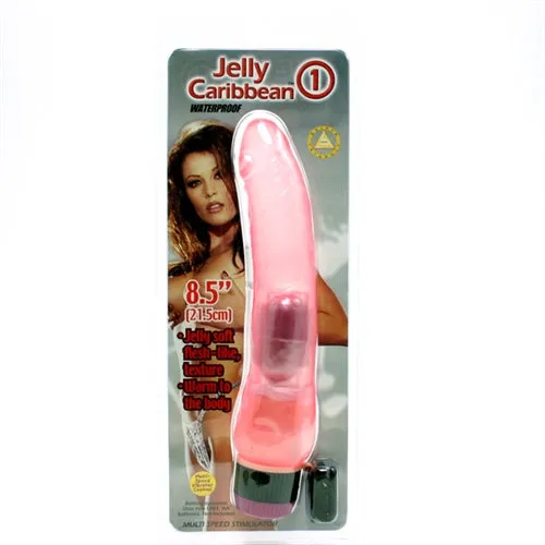 Golden Triangle Vibrators Jelly Caribbean 1 Pink