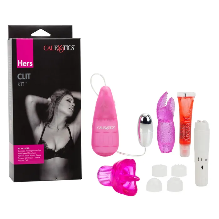 Hers Clit Kit Clitoral Stimulation Set CalExotics Female Sex Toys