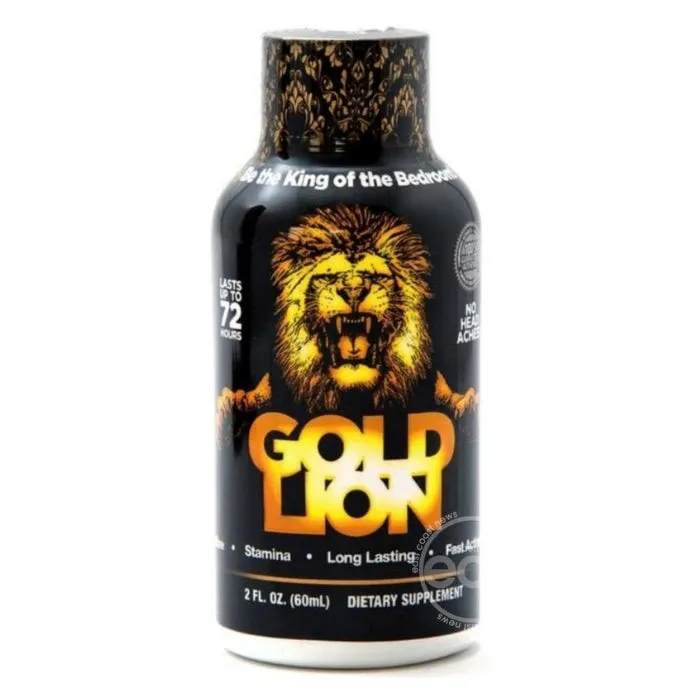 HOL Gold Lion Liquid Enhancement Shot for him 60ml Anal