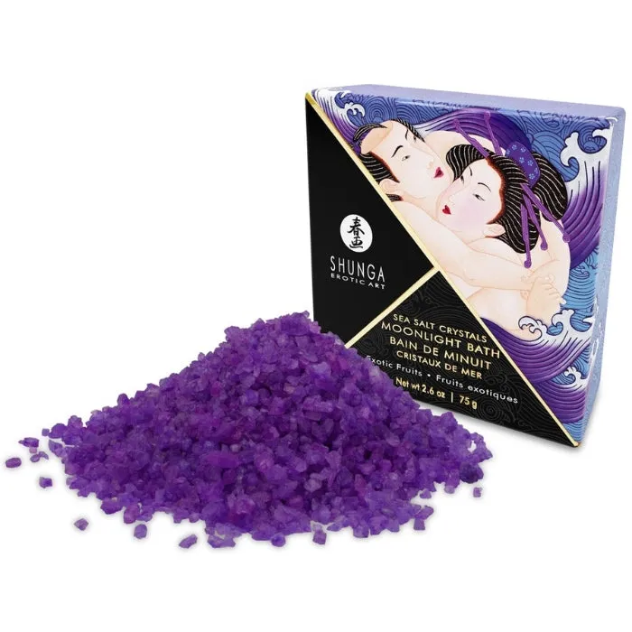 HOL Shunga Moonlight Bath Salts Exotic Fruits 75g Vibrators