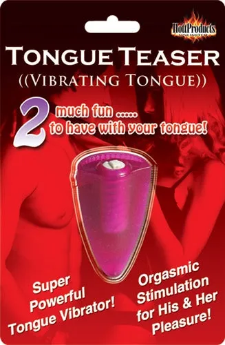 Hott Products Female Sex Toys Tongue Teaser Magenta