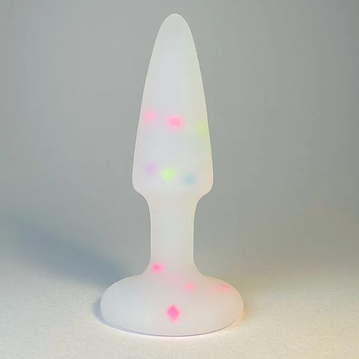 KM Global Anal CELEBRATE Glow in the Dark Anal Plug 37 Inch Size S