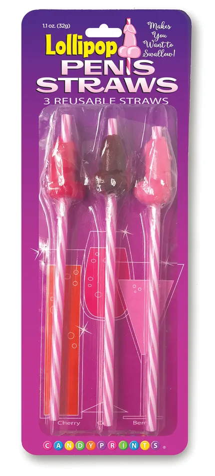 Lollipop Penis Straws Sale Male Sex Toys