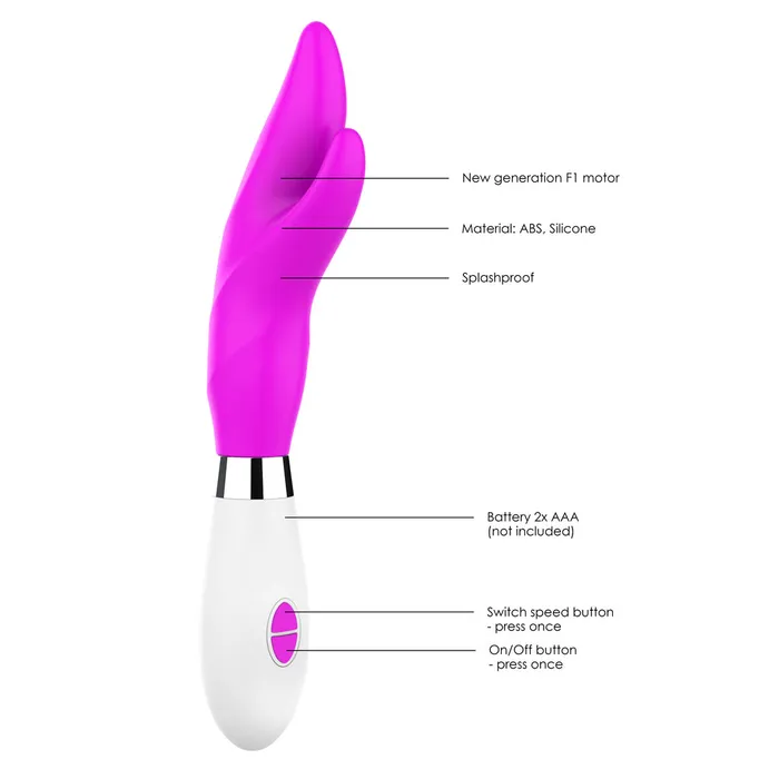 Luminous Athos Ultra Soft Clit Stim Vibe Fuchsia Shots Toys Vibrators