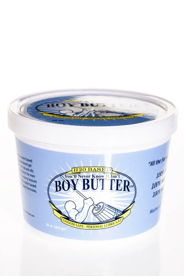 Male Sex Toys Boy Butter Youll Never Know It Isnt Boy Butter 16 Oz 473ml Boy Butter H2O Cream Formula