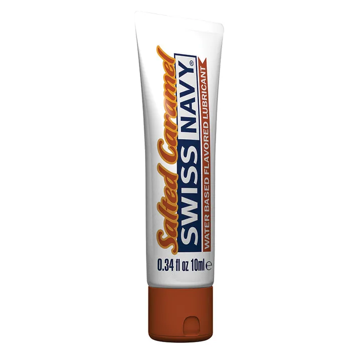 MD SCIENCE Swiss Navy Flavored Lubricant Salted Caramel 10ml Lubricants