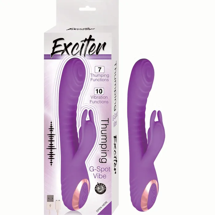 Nasstoys Exciter Thumping Gspot Vibe Purple Vibrators