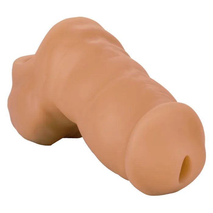 Packer Gear 4 Inch UltraSoft Silicone Stp Packer Tan CalExotics Anal