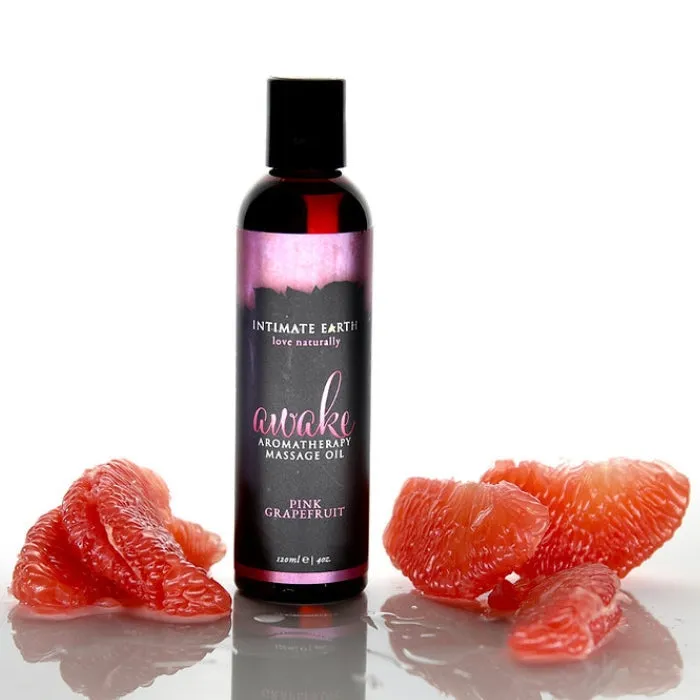 PAR Couples Intimate Earth Massage Oil Awake Pink Grapefruit 120ml