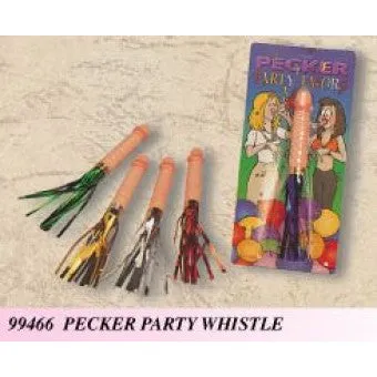 PECKER PARTY FAVOUR STREAMER WHISTLE Not specified Vibrators