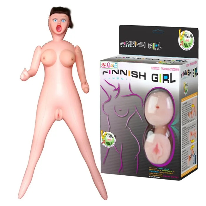 PRE Male Sex Toys Novelty Blow Up Doll Finnish Girl