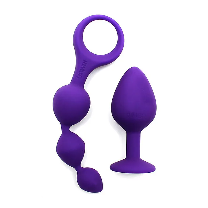 Rimba Anal Barcelona Purple Anal Pleasure Play Set 2 Pieces