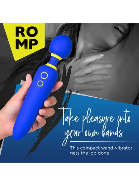 ROMP FLIP CORDLESS MASSAGER WAND BLUE Not specified Vibrators