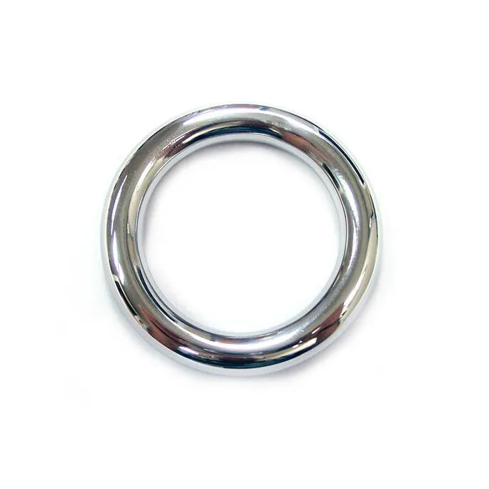 Rouge Male Sex Toys Rouge Stainless Steel Round Cock Ring 45mm