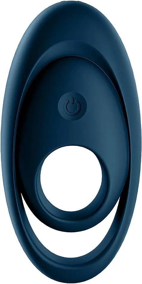 Satisfyer Vibrators Satisfyer Glorious Duo Cock Ring Dark Blue