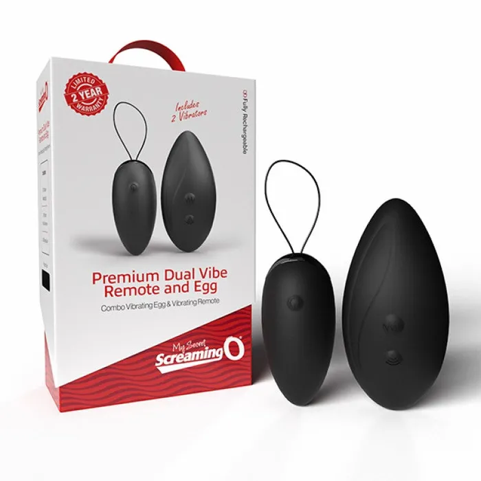 Screaming O Vibrators Screaming O Premium Dual Vibe Remote Egg