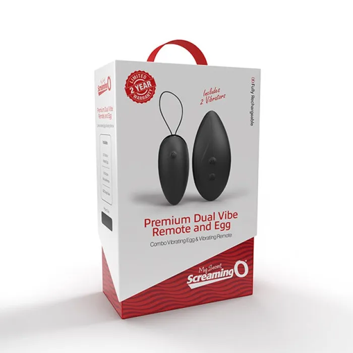 Screaming O Vibrators Screaming O Premium Dual Vibe Remote Egg