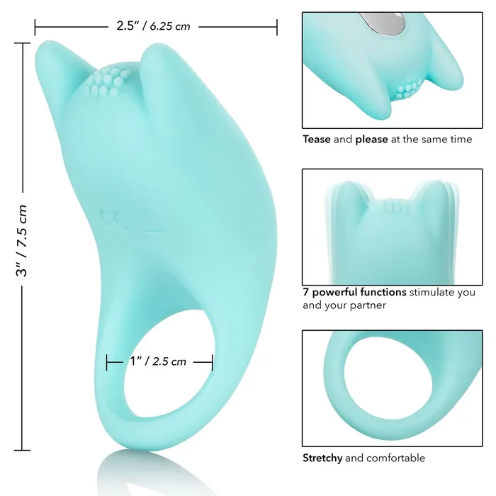 Silicone Rechargeable Dual Exciter Enhancer California Exotic Novelties Female Sex Toys