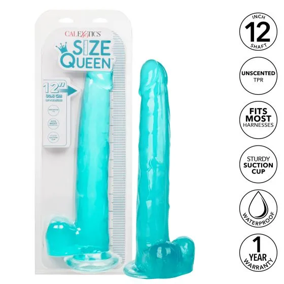 Size Queen 12in Blue California Exotic Novelties Vibrators