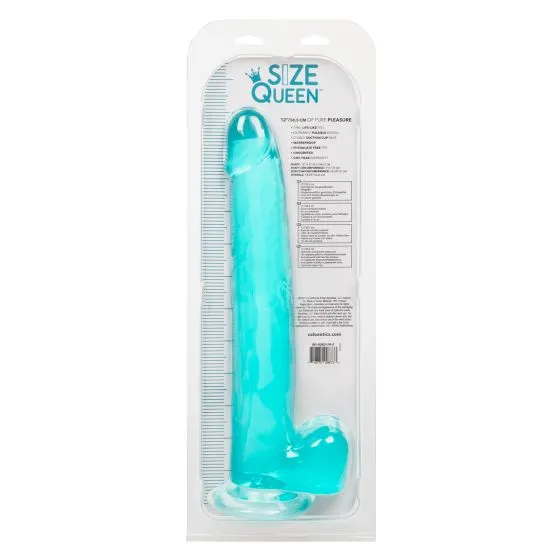 Size Queen 12in Blue California Exotic Novelties Vibrators