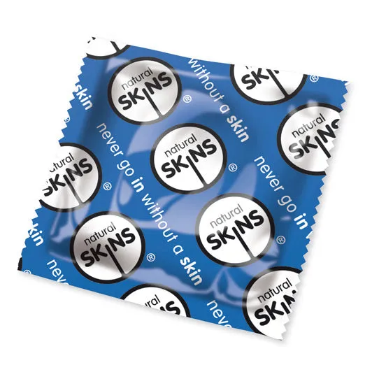 Skins Male Sex Toys Skins Condoms Natural 50 Pack