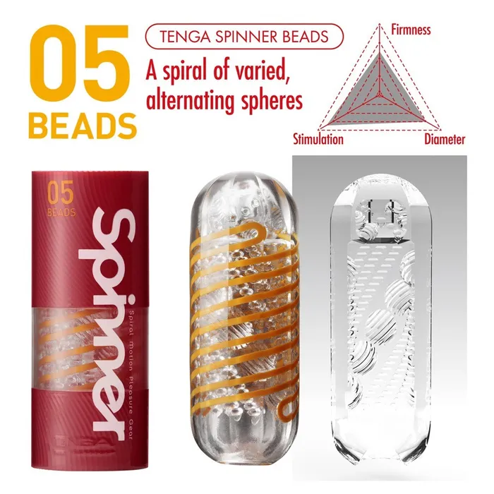 Tenga Male Sex Toys Tenga Spinner 05 Beads Masturbator