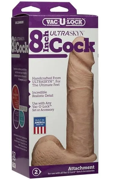 VACULOCK Dildos COCK BALLS 8 VAC U LOCK