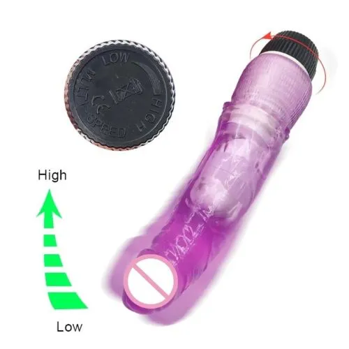 Vibratore realistico Colorato Sex Toys Vibratore dildo vibrante FALLO dildo HotPinkSexyShop Dildos