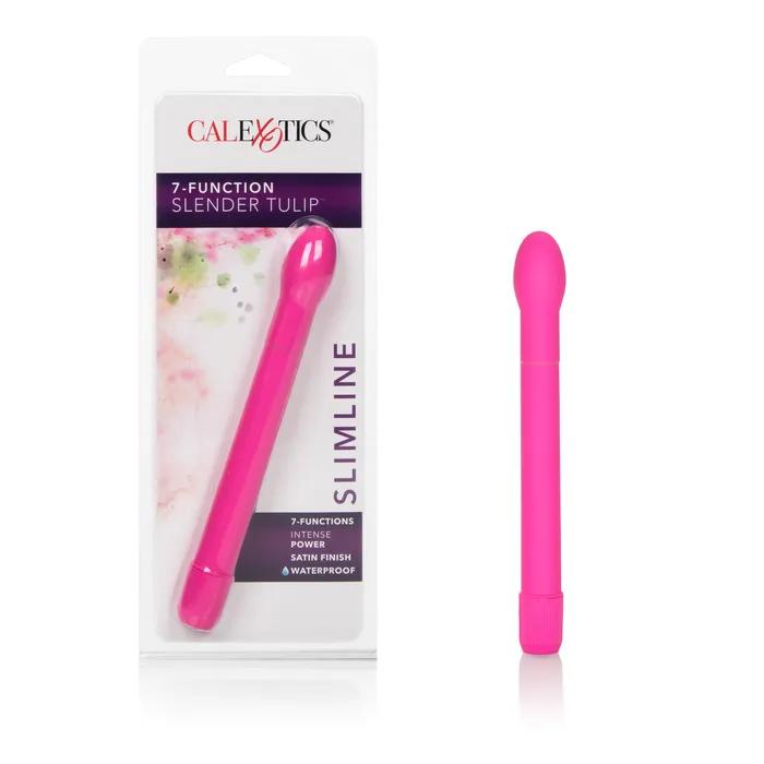 Vibrators CalExotics 7 Function Slender Tulip Vibe Pink