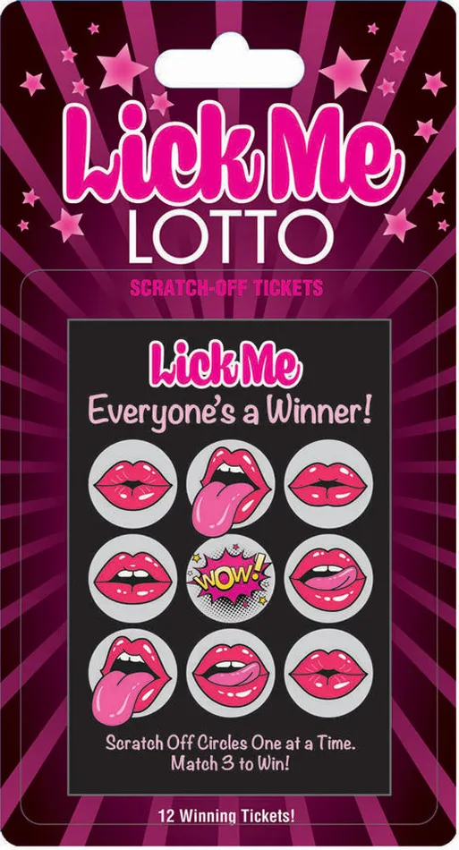 Vibrators Little Genie Lick Me Lotto 12 Winning Tickets