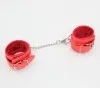 Vibrators Not specified BERLIN BABY BHAN02RED FUR LINED HANDCUFFS RED