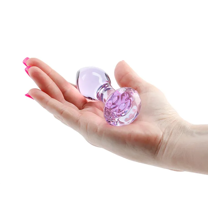 Vibrators NS Novelties Crystal Gem Purple