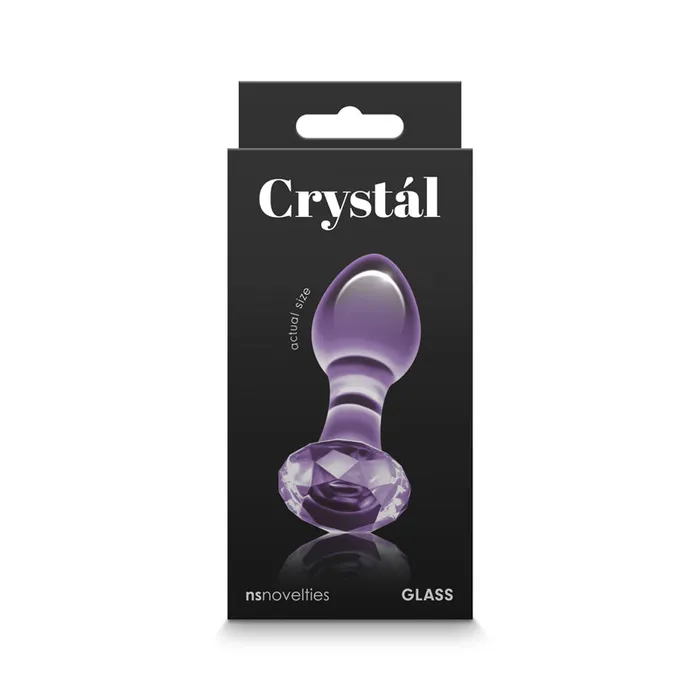 Vibrators NS Novelties Crystal Gem Purple