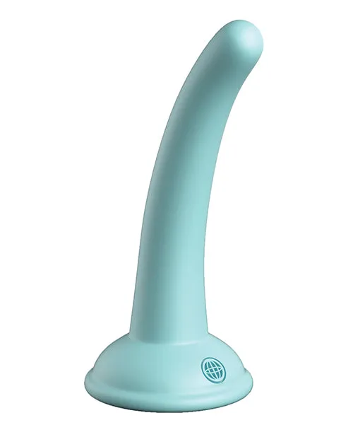 Vibrators Pipedream Products Dillio Platinum 5in Curious Five Teal