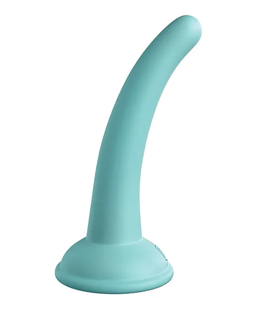 Vibrators Pipedream Products Dillio Platinum 5in Curious Five Teal