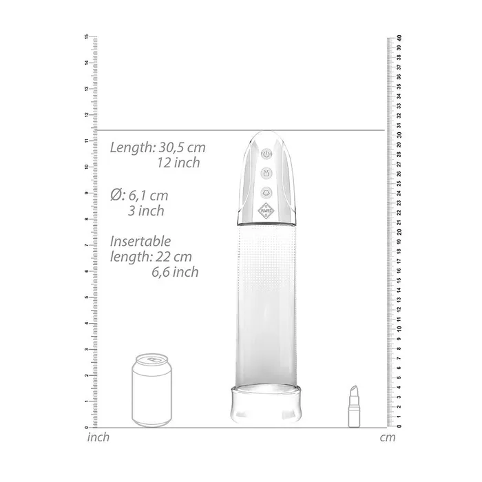 Vibrators Pumped Automatic Rechargeable Luv Pump Shots Toys