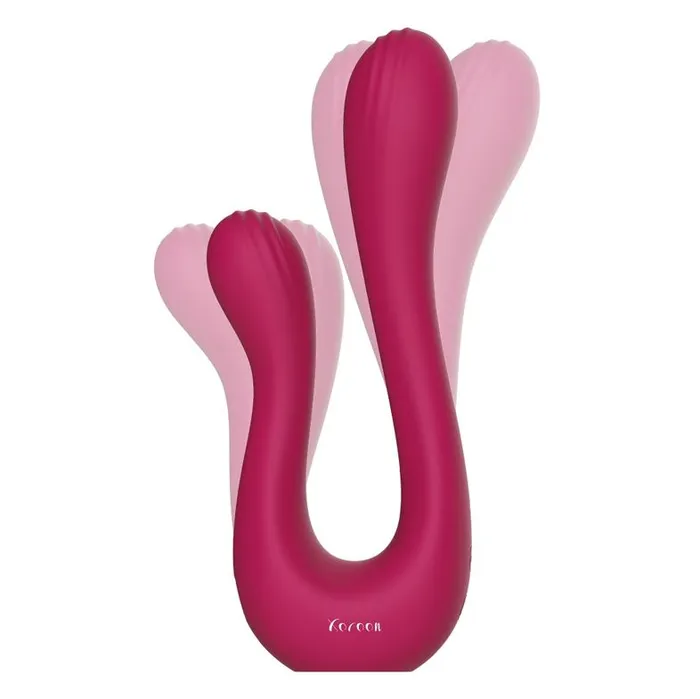 Vibrators Xocoon Xocoon Sync Sensation Dual Pleasure Vibrator Fuchsia